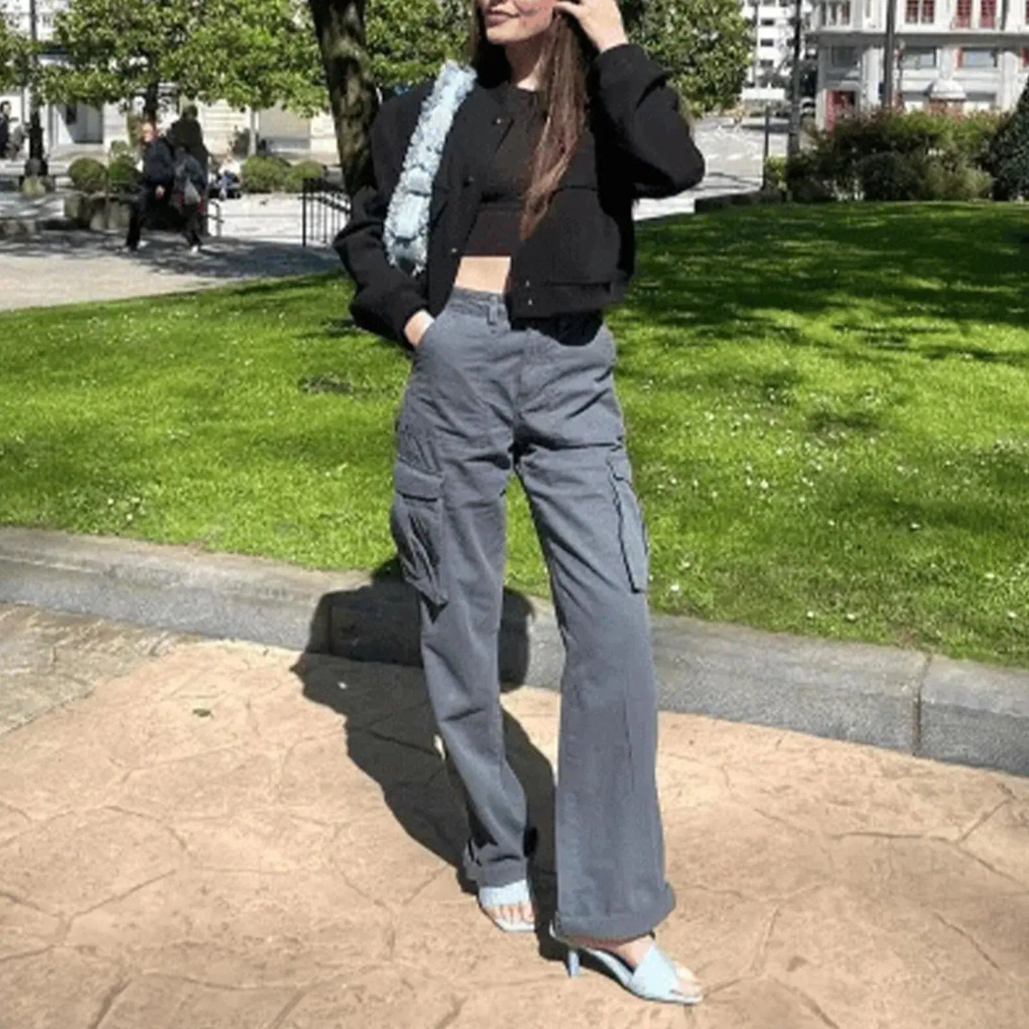 Yasmin™ | Verstelbare Cargo broek