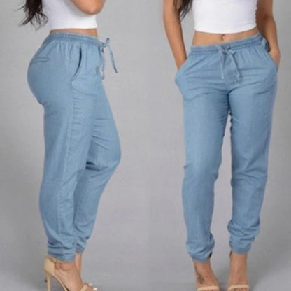 Zara™ | Elastic Waist Jeans