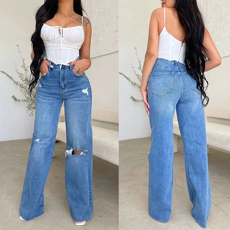 Anna™ | Wide Leg Jeans