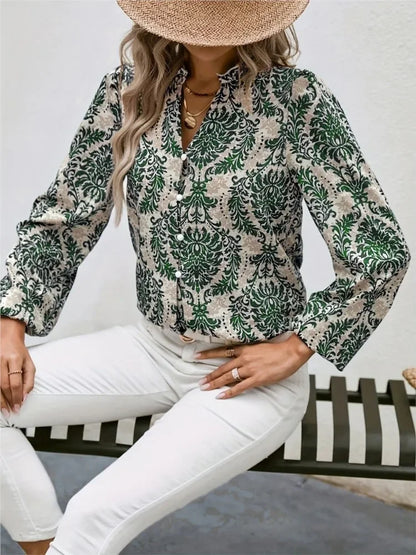 Noor™ | Boho Print Blouse