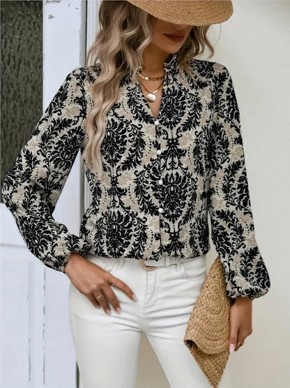 Noor™ | Boho Print Blouse