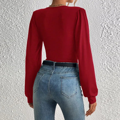 Yara™ | V-Hals Blouse