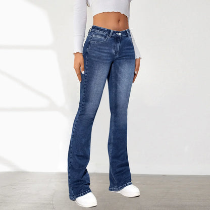 Laura™ | Slim fit flare jeans