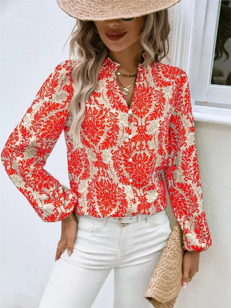 Noor™ | Boho Print Blouse
