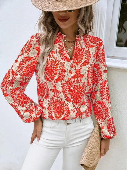 Noor™ | Boho Print Blouse