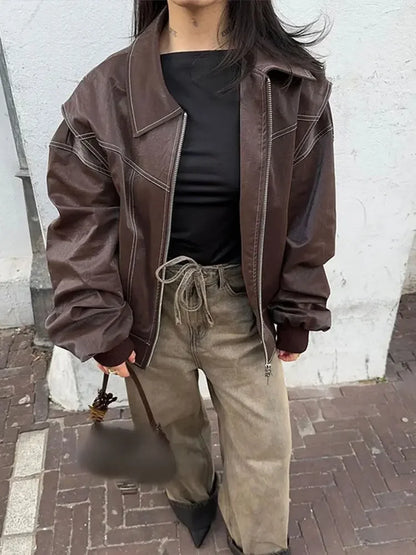 Coco™ | Vintage Lederen Jas