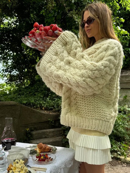 Fleur™ | Gebreide sweater