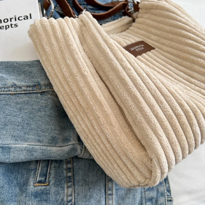 Felicia™ | Corduroy Tote Bag