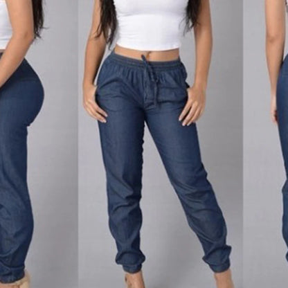 Zara™ | Elastic Waist Jeans