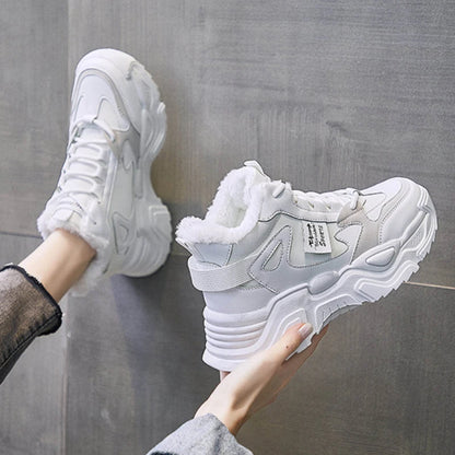 Isadora™ | Sneakers met Faux Bont