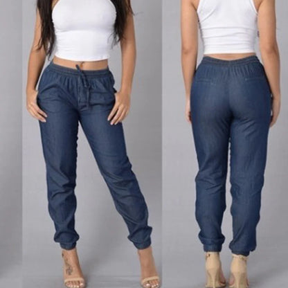 Zara™ | Elastic Waist Jeans