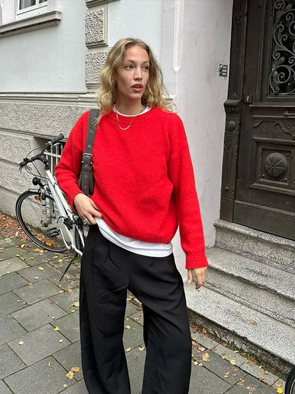 Nora™ | O-hals Pullover