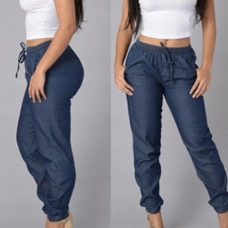Zara™ | Elastic Waist Jeans