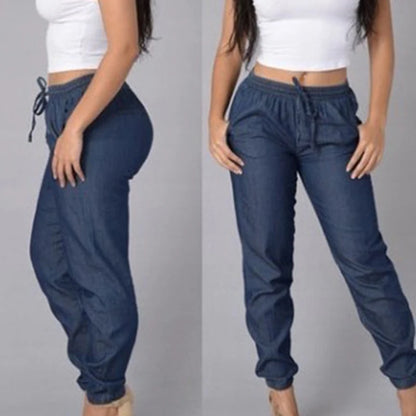 Zara™ | Elastic Waist Jeans