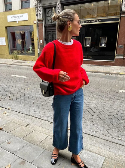 Nora™ | O-hals Pullover