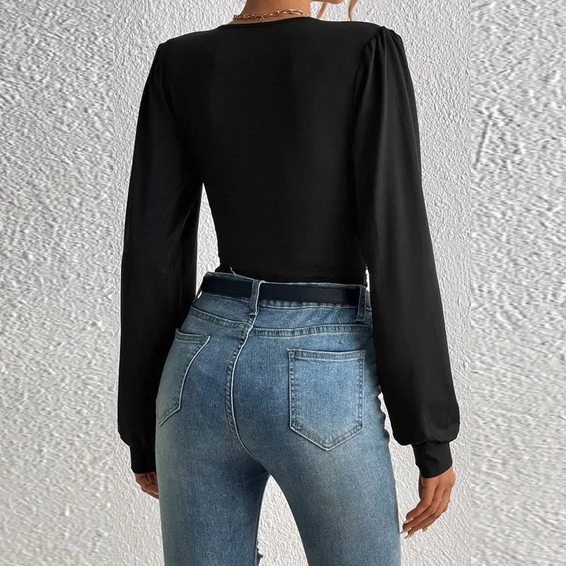 Yara™ | V-Hals Blouse