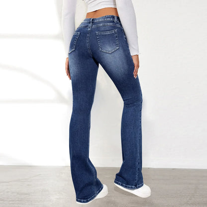 Laura™ | Slim fit flare jeans